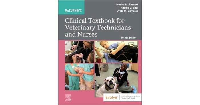 Veterinary textbook clinical technicians