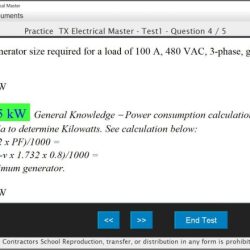 Free contractors license practice test virginia